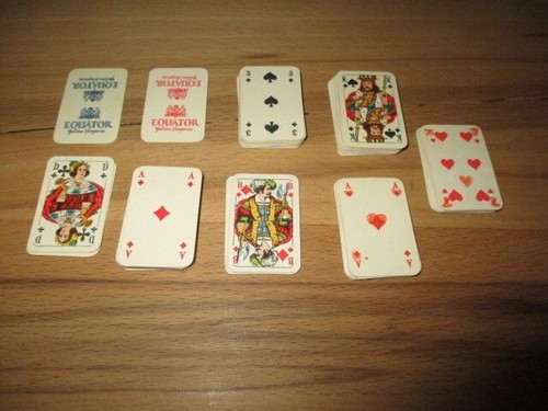 Alte spielkarten 1930 - spielkarten, um