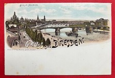 Litho AK DRESDEN um 1900
