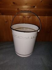 alter Emaille Email Eimer