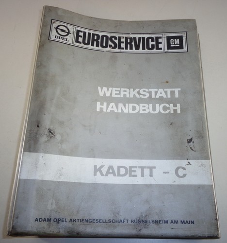 Werkstatthandbuch opel kadett - werkstatthandbuch,