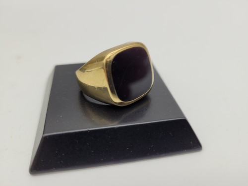 Gold 333 8kt - ring, onyx