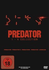 4er DVD BOX:  PREDATOR  1 - 4 COLLECTION (1987-2018) ( NEU & OVP !)
