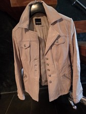 Lederjacke Damen,  beige