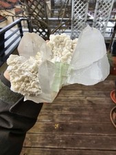 Turmalin Grün Verdelith Stufe