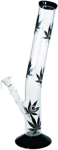 Wasser glasbong 35cm mit - wasser,