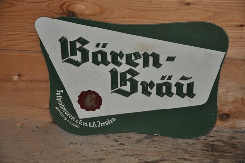 Altes brauereischild 30er - altes,