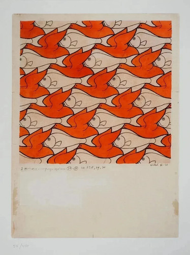 Escher vögel und - m.c.,