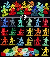 19 SELTENE HITSCHLER LUTSCHER KAUGUMMI INDIANER und COWBOY FIGUREN 70er Heinerle