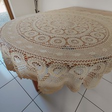 Große tischdecke rund 155 - 155, cm