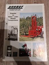 Prospekt Unkauf Hubstapler Traktor Schlepper Zeitschrift 9