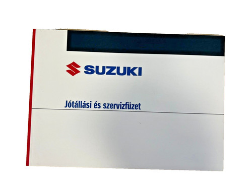 Original suzuki garantieheft - suzuki,