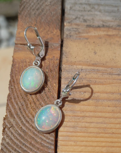 Damen schmuck ohrringe opal - schmuck,