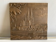 Kölner Dom Bronze-Guss Relief