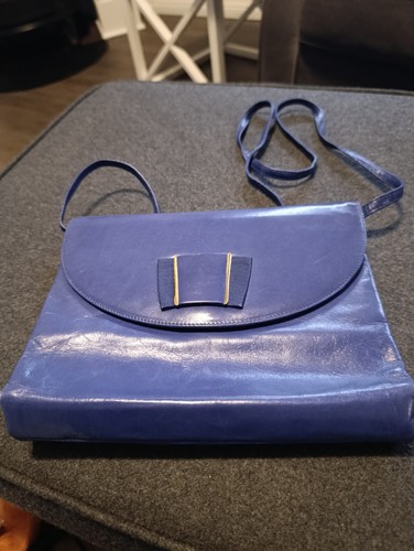 Handtasche royalblau - handtasche,
