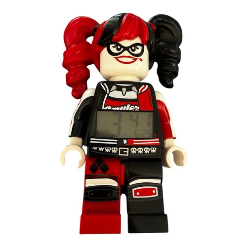 Lego harley quinn - wecker, uhr
