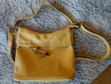 NEUwertige Umhängetasche , curry,gelb, Tasche, Tragegurt