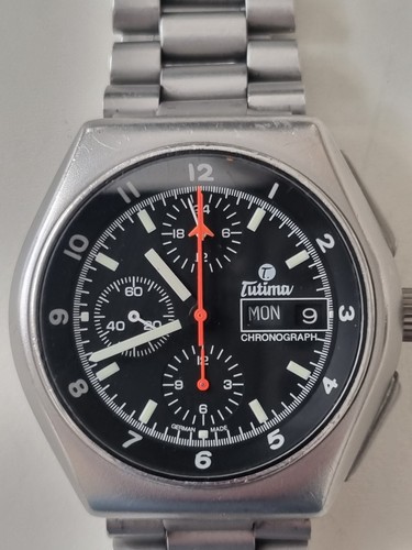 Tutima military chronograph - tutima,