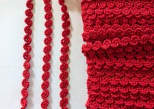 5 m schöne alte Borte 1 cm