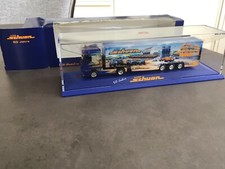 Herpa - LKW "50 Jahre Alfred Schuon, 72221 Haiterbach",1 : 87, unbesp. mit OVP