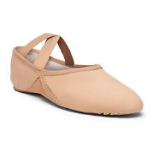 Ballettschläppchen Ballett Tanz Schuhe Rumpf Leinen Stretch Vegan PIQUE 1007