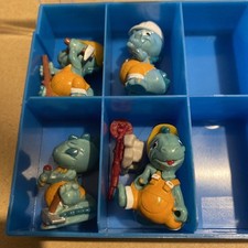 Ü-Ei Diorama Dapsy Dinos Ü Ei 1995 Ferrero Vulkan guter Zustand 4 Stück # 29