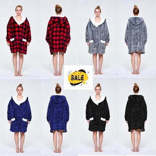 Hoodie blanket oversized - blanket,