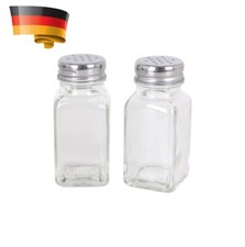 6er Set Glas Gewürzstreuer