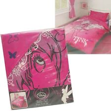 Disney Fairies Tinker Bell Einzel Bettbezug Bettwäsche Set Dunkelrosa Tesco Home