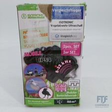 ISOTRONIC Vogelabwehr Ultraschall Vogelvertreiber Vogelschreck | batter... 70625