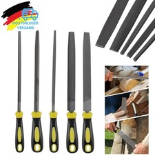 Feilen Raspeln Set für Metall Holz Feilensatz 5-tlg. 310mm rund halbrund eckig