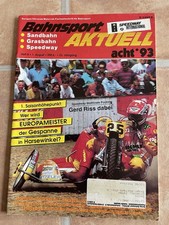 Bahnsport Aktuell 8/1993  Speedway Grasbahn Sandbahn