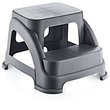 2-stufige Tritthocker Kinder Anti-Rutsch Trittschemel Hocker Badhocker