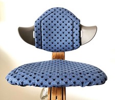 Sitzpolster  Sitzkissen für Nomi Hochstuhl von Evomove, Handarbeit, beidseitig 