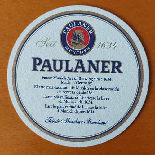 Bierdeckel paulaner - 1,