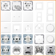 Jung Serie A Schneeweiß Matt