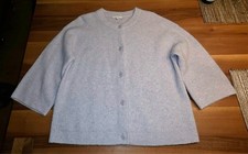 Opus flauschige Strickjacke DARBIE mit Wole u. Mohair Gr. 42 Lila NP79,99€