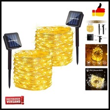Solar Lichterkette Aussen, 2 x