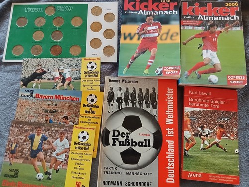 Konvolut fußball bücher - konvolut,