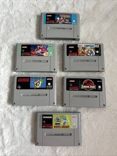 Super nintendo spiele konvolut - super,