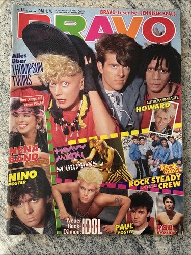 Bravo 84 eurythmics - bravo,