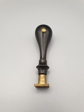 Antiker Siegelstempel / Petschaft mit Initialen „TY“