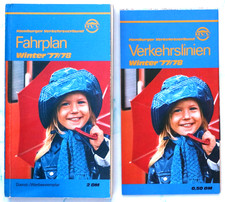 HVV Hamburg - Kursbuch-  Taschenfahrplan  1977/78 - S-Bahn, Straßenbahn, Bus