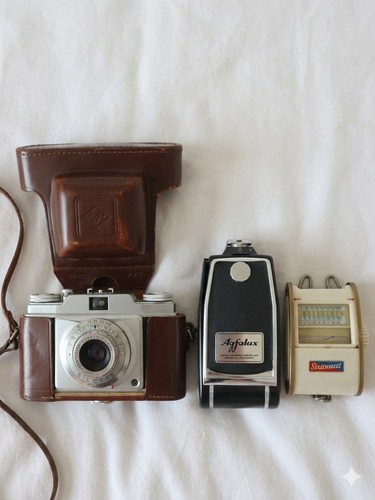 Vintage set agfa silette - agfa,