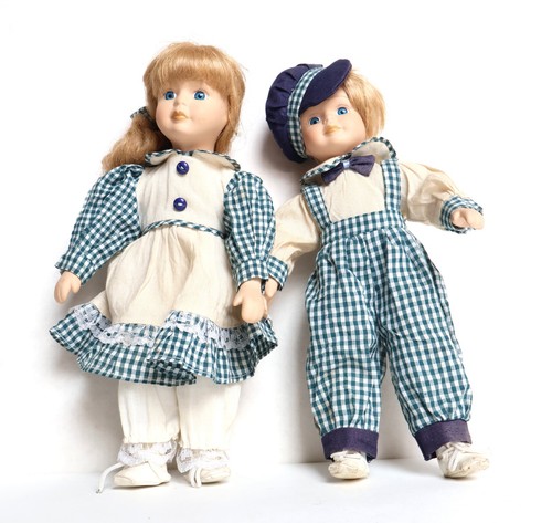 Puppenset mädchen und junge - mädchen,