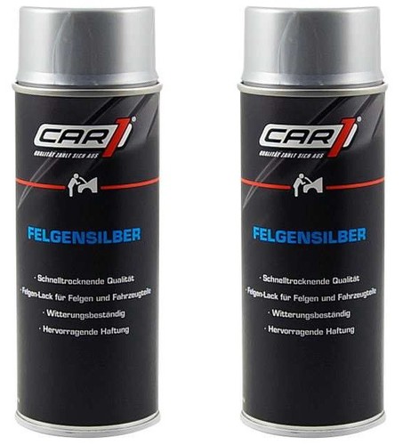 400ml car1 autolack - autolack, silber