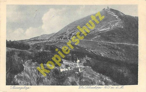 Riesengebirge schneekoppe - ak,