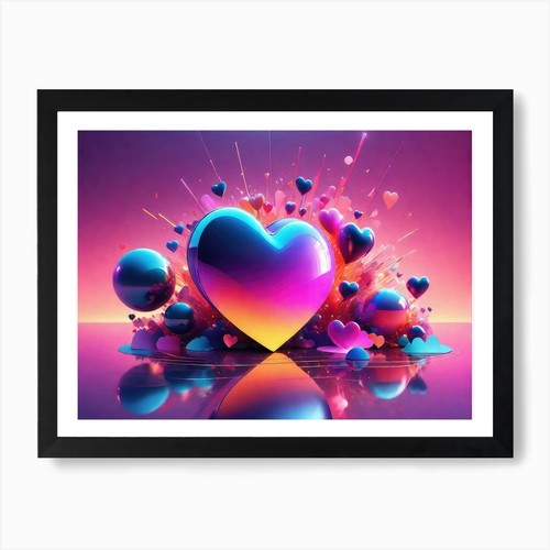Buntes herz kreativ - kreativ, 30