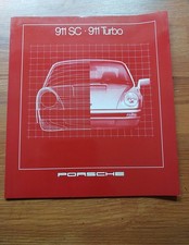 Porsche 911 SC - 911 Turbo - PROSPEKT (1981)