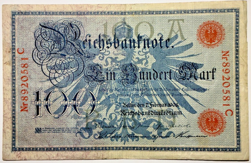 Deutsches reich 100 - deutsches,