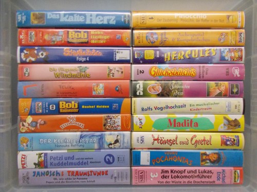 Vhs filme stück - vhs-filme,, 20